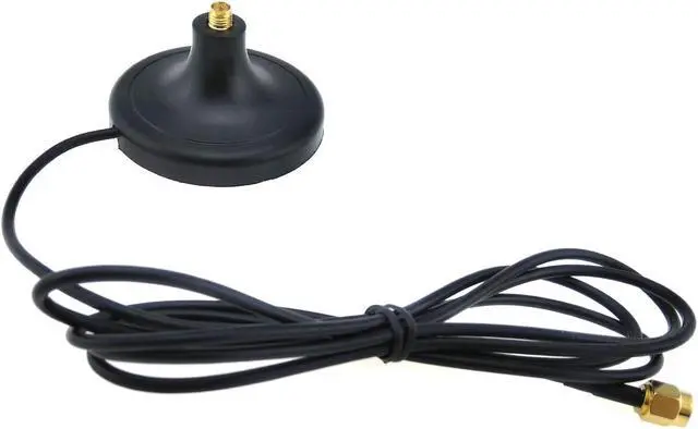 Alt view image 7 of 7 - 8dBi Wireless Antenna RP-SMA Extension Cable Magnetic Stand WiFi Range Booster