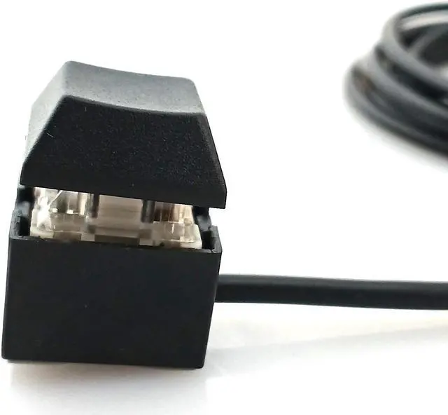 Alt view image 3 of 7 - Orange Juice Technology Desktop Computer Power Switch Cable PC External Start Button LED 6.6ft Wire