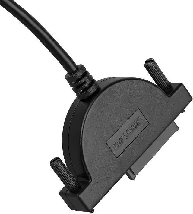 Alt view image 3 of 6 - SATA to USB Cable Laptop Internal BD DVD CD Drive 13 pin External Adapter