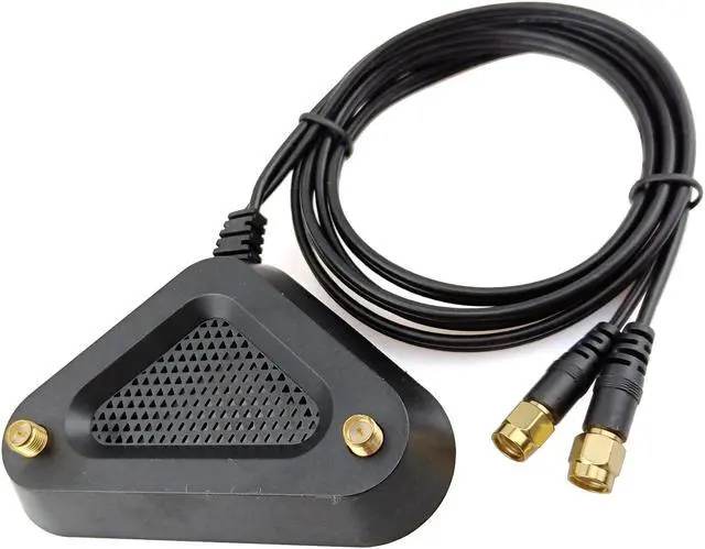 Alt view image 5 of 7 - QAREQU Dual Band 6dBi WiFi Antenna Magnetic Stand RP-SMA Cable Range Wireless Network Extender
