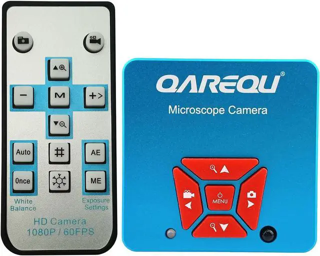 Main image of QAREQU Industrial Digital Microscope Camera 1080P 60MP Photo 2K Video HDMI USB Cable