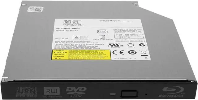 Alt view image 2 of 7 - 12.7mm SATA Internal Blu Ray Drive BD Player DVD CD Burner