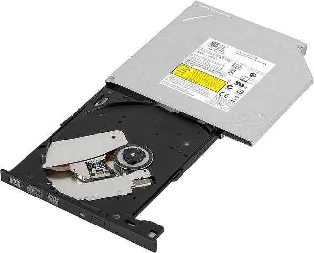 Alt view image 2 of 7 - Internal 9.5mm DVD CD RW Burner SATA Laptop Drive