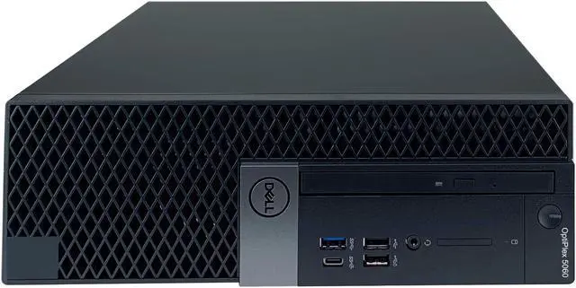 Alt view image 5 of 7 - Dell Optiplex 5060 SFF Desktop - 8th Gen Intel Core i7-8700 6-Core Processor up to 4.60 GHz, 32GB DDR4 Memory, 128GB SSD + 1TB SATA HDD, Intel UHD Graphics 630, DVD Burner, Windows 10 Pro (64-bit)