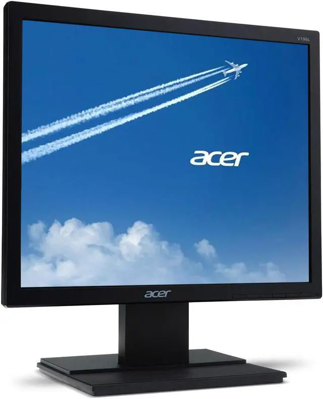 Alt view image 13 of 16 - Acer V196L Bb 19" 1280 x 1024 SXGA Resolution 75Hz VGA 5:4 Aspect Ratio Acer eColor Technology EcoDisplay Backlit LED IPS Monitor