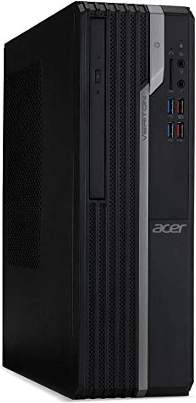Alt view image 5 of 7 - Acer Veriton VX4665G-I3910H1 Desktop, 9th Gen Intel Core i3-9100, 8GB DDR4, 1TB 7200RPM HDD, 8X DVD, Intel Wireless-AC 9260 802.11ac Gigabit WiFi 5, Keyboard and Mouse, Windows 10 Profe (DT.VSXAA.001)