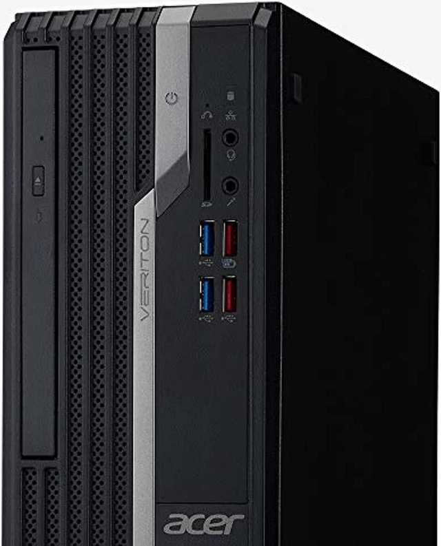 Alt view image 2 of 7 - Acer Veriton VX4665G-I3910H1 Desktop, 9th Gen Intel Core i3-9100, 8GB DDR4, 1TB 7200RPM HDD, 8X DVD, Intel Wireless-AC 9260 802.11ac Gigabit WiFi 5, Keyboard and Mouse, Windows 10 Profe (DT.VSXAA.001)