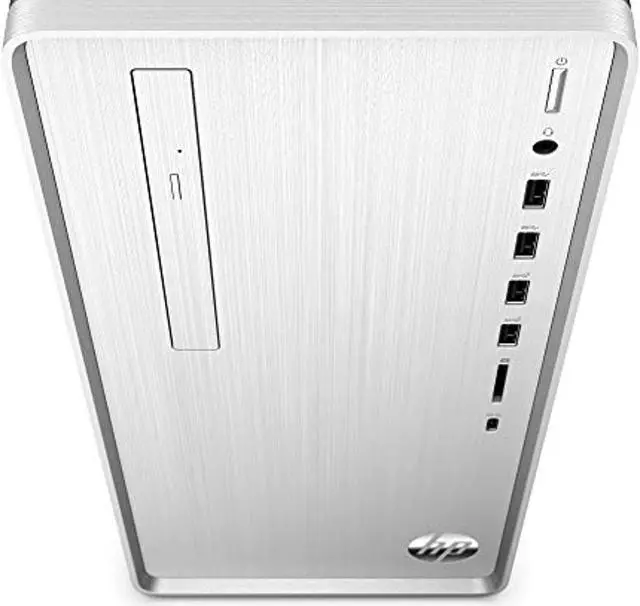 Alt view image 4 of 5 - HP Pavilion Desktop, 10th Gen Intel Core i7-10700 Processor, 16 GB RAM, 1 TB Hard Drive + 256 GB SSD, Windows 10 Home (TP01-1070, Silver) (13Z06AA#ABA)