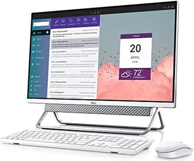 Alt view image 4 of 5 - Dell Inspiron 7700-27 Inch All in One FHD Touch, Intel Core i7, 12GB Memory, 256GB SSD + 1TB Drive, Windows 10 Home, 2 Year On-Site Service (i7700-7996SLV-PUS) (i7700-7996SLV-PUS)