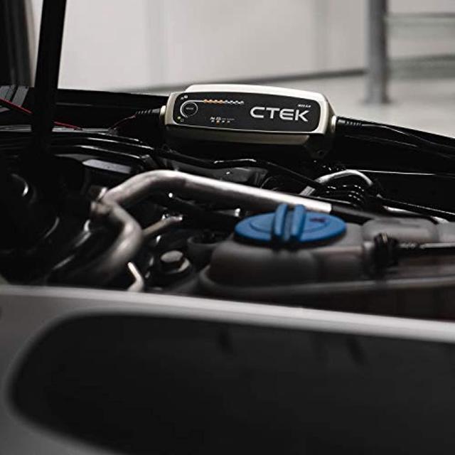 Alt view image 4 of 6 - CTEK - 40-206 MXS 5.0 Fully Automatic 4.3 amp Battery Charger and Maintainer 12V (40-206) (40-206)