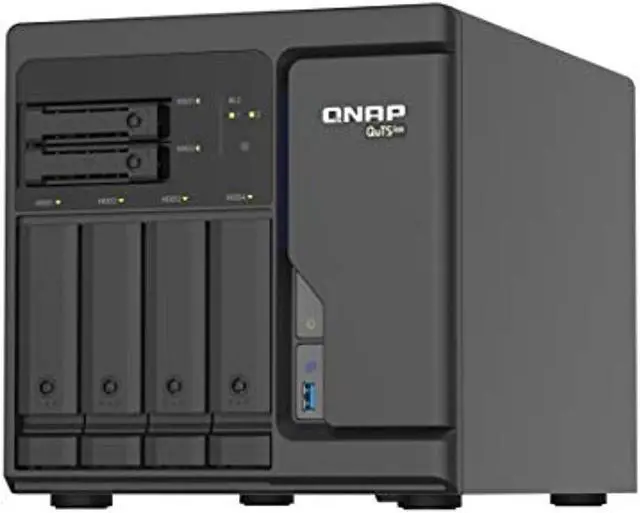 Alt view image 5 of 5 - QNAP TS-h686 6 Bay Enterprise NAS with Intel Xeon D-1602 and Four 2.5GbE Ports (TS-h686)