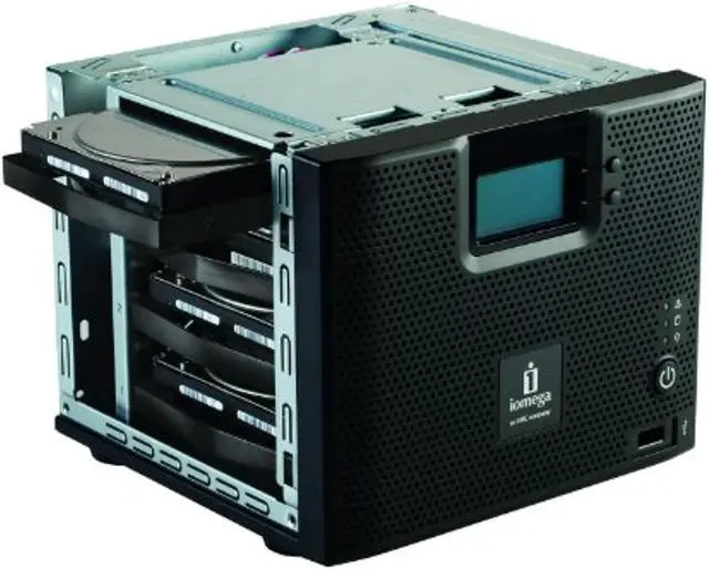 Alt view image 4 of 5 - Iomega StorCenter ix4-200d 4TB (4 x 1TB) Network Storage Cloud Edition - 35436 (35436)
