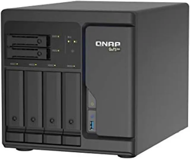 Alt view image 4 of 5 - QNAP TS-h686 6 Bay Enterprise NAS with Intel Xeon D-1602 and Four 2.5GbE Ports (TS-h686)