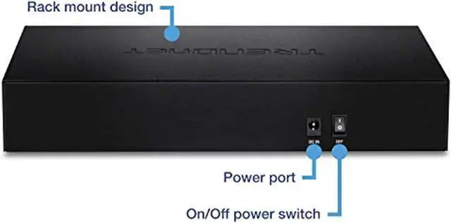 Alt view image 4 of 5 - TRENDnet Gigabit Multi-WAN VPN Business Router, TWG-431BR, 5 x Gigabit Ports, 1 x Console Port, QoS, Inter-VLAN Routing, Dynamic Routing, Load-Balancing, High Availability, Online Firmware (TWG-431BR)