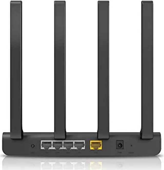 Alt view image 4 of 5 - Netis N2 Wireless AC1200 Gigabit Router, Access Point and Repeater All in One, Advanced QoS, WPS Setup, 5 dBi High Gain Antenna - Replacement of WF2780 (WF2780)