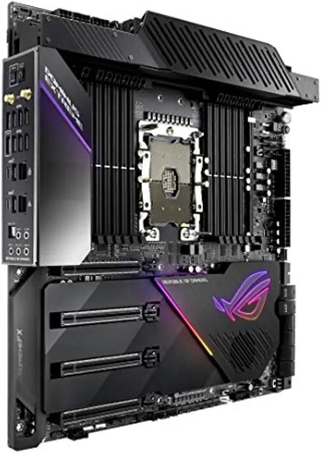 Alt view image 2 of 5 - ASUS ROG Dominus Extreme Intel LGA 3647 for Xeon W-3175X (C621) 12 DIMM DDR4 M.2 U.2 EEB Performance Motherboard with Aquantia 10G LAN, USB 3.1 (90MB1020-M0EAY0)