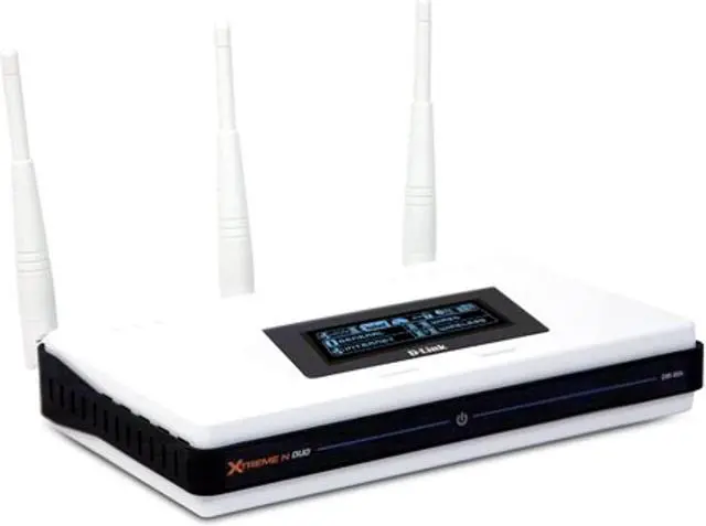 Alt view image 5 of 5 - D-Link DIR-855 Extreme-N Duo Dual-Band Draft 802.11n Media Router,white (DIR-855)