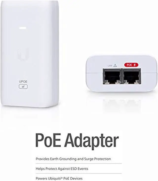 Alt view image 2 of 5 - POE Injector U-POE-af 5 Units 802.3af Supported PoE Power Over Ethernet Injector (U-POE-AF)