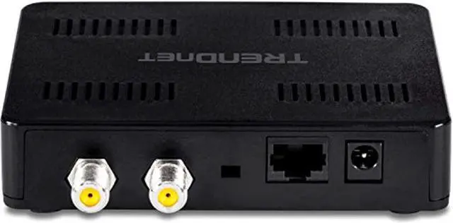 Alt view image 4 of 5 - TRENDnet MoCA 2.0 Ethernet Over Coax Adapter,(2-Pack), TMO-311C2K, Backward Compatible w/MoCA 1.1/1.0, Gigabit LAN Port, Supports Net Throughput up to 1Gbps, Supports up to 16 Nodes on On (TMO-311C2K)