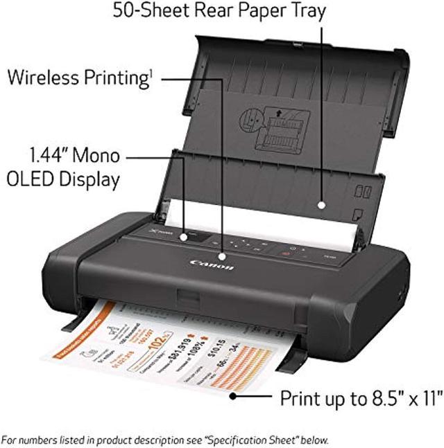 Canon Pixma Wireless Mobile Printer With Airprint And Cloud Compatible, Black Barcode & Label Printers - Newegg.com