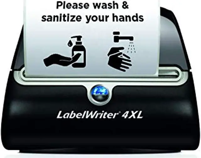 Alt view image 3 of 5 - DYMO LW Extra-Large Shipping Labels for LabelWriter Label Printers, White, 4'' x 6'', 5 Rolls of 220 (2026404) (2026404)