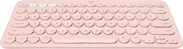 Alt view image 2 of 2 - Logitech - K380 Bluetooth Scissor Keyboard - Rose (920-009599)