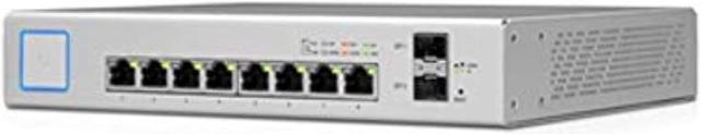 Main image of Ubiquiti Networks US-8-150W Managed Gigabit Ethernet (10/100/1000) Power Over Ethernet (PoE) White Network Switch (US-8-150W)