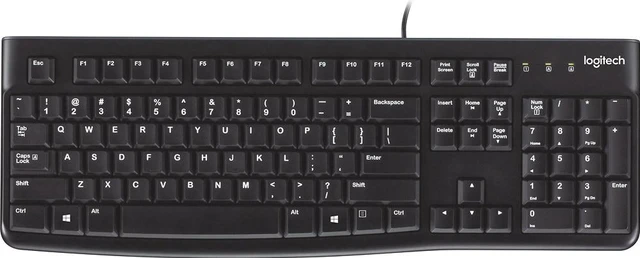 Main image of Logitech - K120 Desktop USB Keyboard (920-002478)