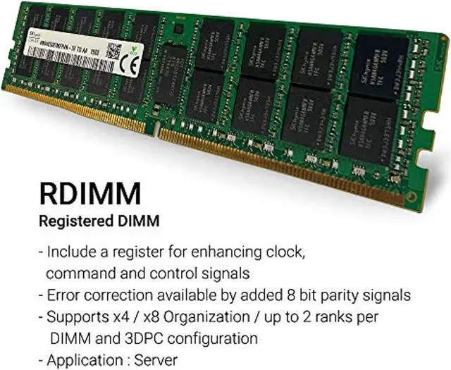 Alt view image 5 of 5 - Brute Networks 805351-B21-BN - 32GB PC4-19200 DDR4-2400Mhz 2Rx4 1.2v ECC Registered RDIMM (Equivalent to OEM PN # 805351-B21) (805351-B21-BN)