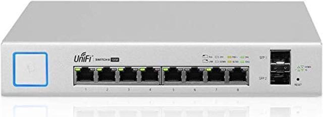 Alt view image 5 of 5 - Ubiquiti Networks US-8-150W Managed Gigabit Ethernet (10/100/1000) Power Over Ethernet (PoE) White Network Switch (US-8-150W)