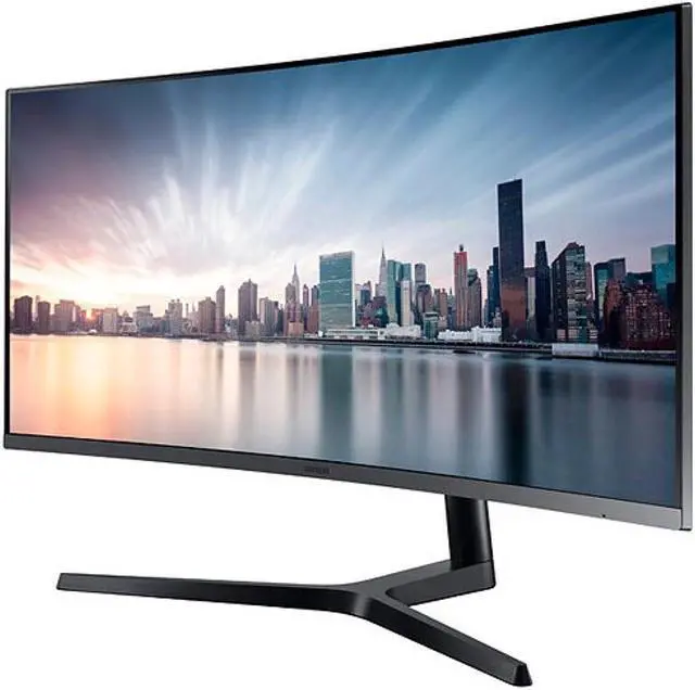 Alt view image 17 of 20 - Samsung 890 C34H890WGN 34" 3440 x 1440 WQHD 100Hz FreeSync Curved Monitor