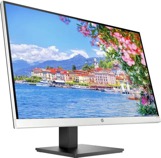 Alt view image 4 of 11 - HP - 27mq 27" IPS LED QHD Monitor (HDMI, VGA) - Silver  and  Black