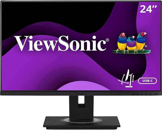 Alt view image 8 of 20 - ViewSonic VG2455 VS17528 23.8" 1920 x 1080 D-Sub, HDMI, DisplayPort Built-in Speakers IPS Monitor
