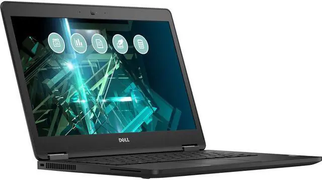 Alt view image 2 of 3 - Dell - Latitude 14" Renewed Laptop - Intel Core i7 - 8GB Memory - 512GB Solid State Drive - Black (E7470-31413)