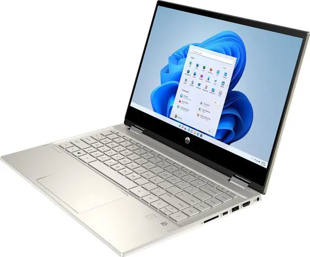 Alt view image 2 of 7 - HP - Pavilion x360 2-in-1 14" Touch-Screen Laptop - Intel Core i5 - 8GB Memory - 256GB SSD - Warm Gold (14M-DW1023DX)