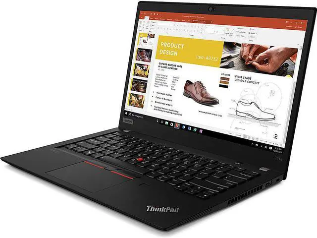 Main image of Lenovo - 14" ThinkPad T14s Gen 1 Laptop - 8GB Memory - Intel Core i5 - 256GB Hard Drive (20T0002KUS)