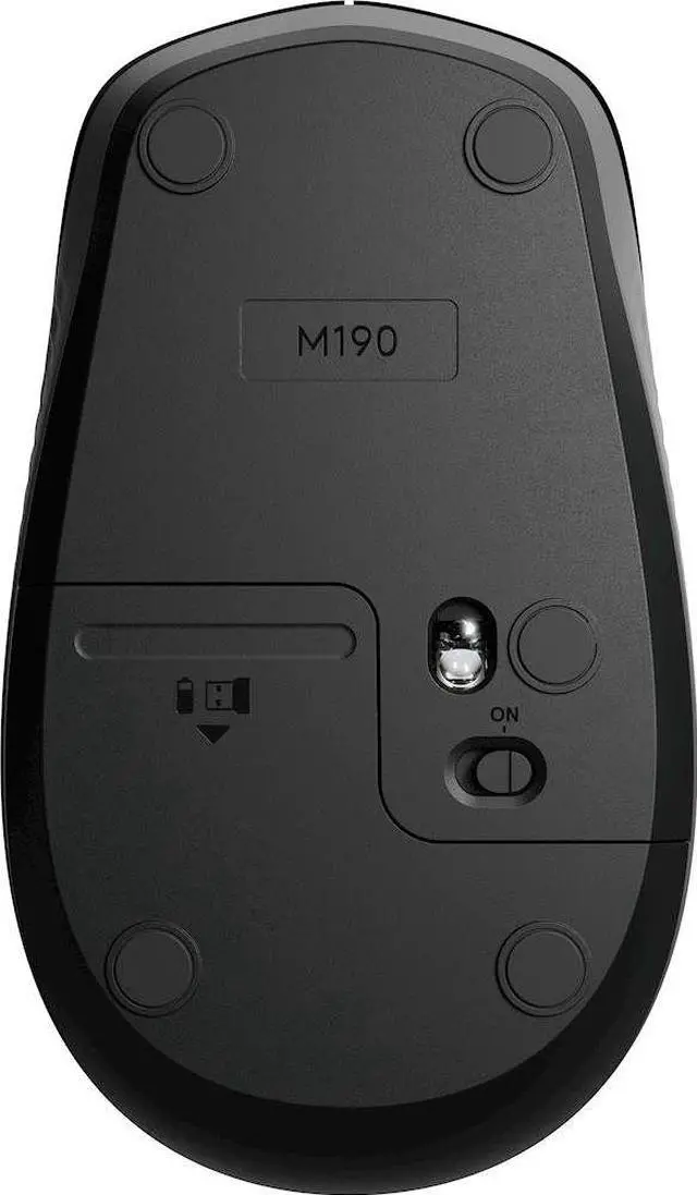 Alt view image 5 of 20 - Logitech M190 Full-Size Wireless Mouse 910005901