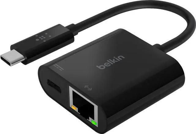 Main image of Belkin - USB-C Network Adapter - Black (INC001BTBK)