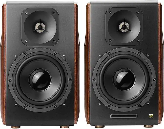 Main image of Edifier - S3000 Pro Hi-Res Wireless Bookshelf Speaker System - Wood/Black (S3000PRO)