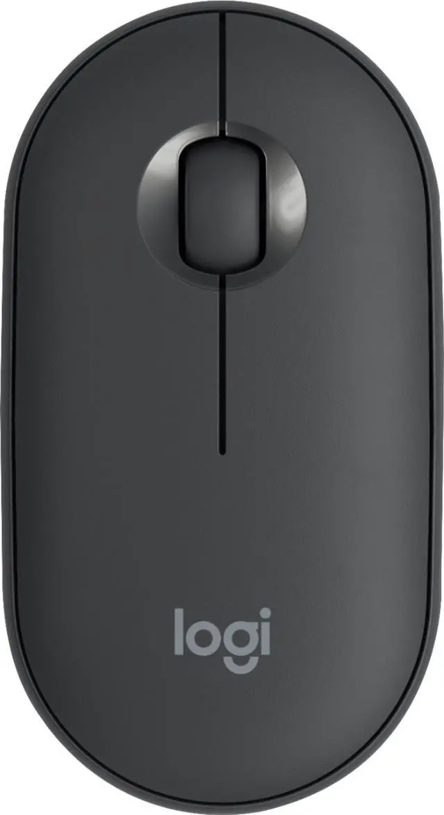Alt view image 10 of 20 - Logitech Pebble M350 Wireless Mouse with Bluetooth or USB - Graphite