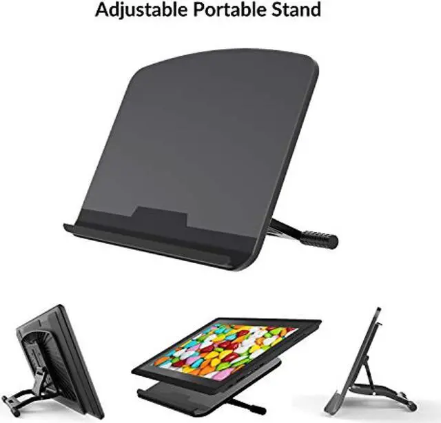 Alt view image 5 of 5 - VEIKK VK1560 Pro 15.6 Inch Pen Display Graphics Monitor IPS HD Screen Drawing Monitor with 7 Shortcut Keys and a Quick Dial (92%NTSC,8192 Level Pressure,2 Battery Free Pen) (VK1560PRO190805)