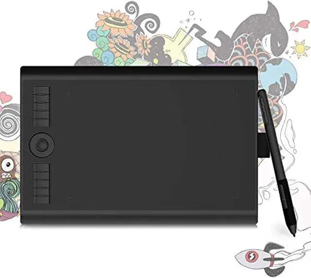 Alt view image 3 of 5 - GAOMON M10K PRO Drawing Tablet  and  Nibs for Passive Pen AP32
