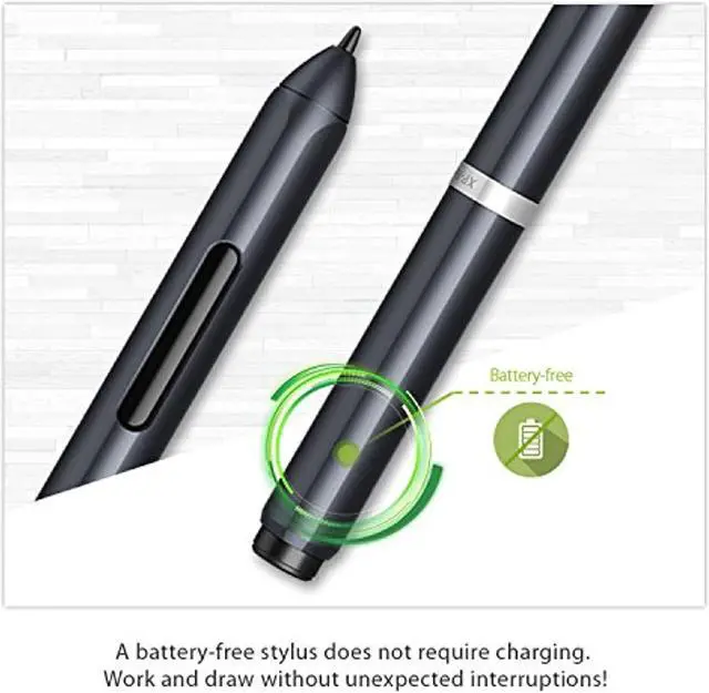 Alt view image 4 of 5 - XP-Pen Star05 V2 Wireless 2.4G Graphics Drawing Tablet Digital Tablet Painting Board with Touch Hot Keys and Battery-Free Passive Stylus (Star05)