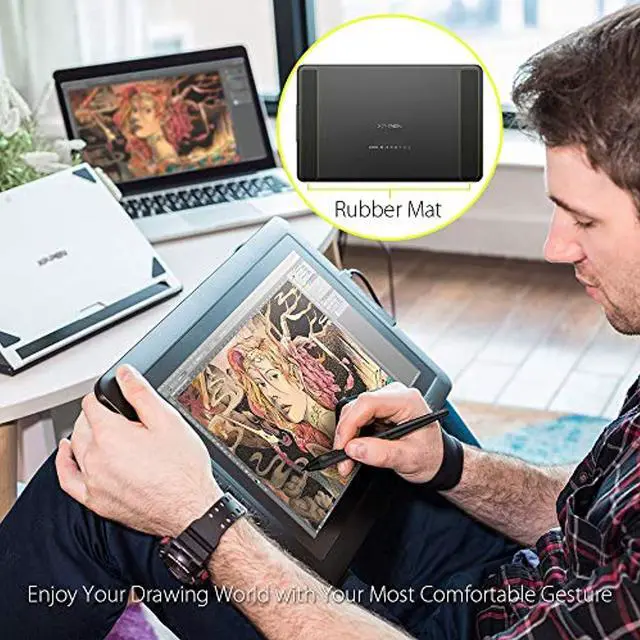 Alt view image 2 of 5 - XP-Pen Artist15.6 15.6 Inch IPS Drawing Monitor Pen Display Graphics Digital Monitor with Battery-Free Passive Stylus (8192 Levels Pressure) (Artist15.6)