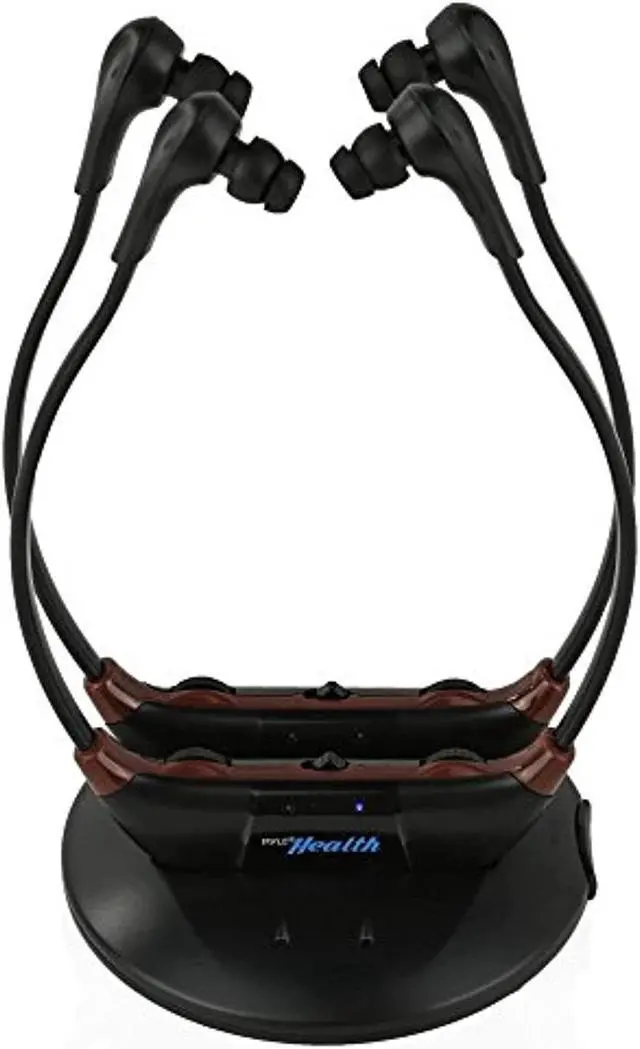 Main image of Upgraded Version Dual Pyle Wireless Amplifier, Wireless TV Listening Speakers, Amplifier Headset, TV Audio Assist, TV Sound System Wireless, Wireless Headset, TV Bluetooth Headset, 2 Heads (PHPHA79_0)