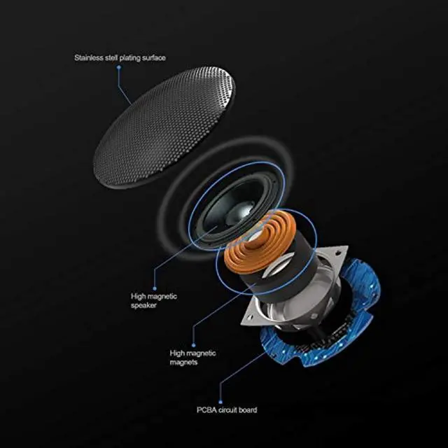 Alt view image 5 of 5 - Adesso Xtream S6 Bluetooth and AUX Sound Bar Speaker 10W x 2 (XtreamS6)