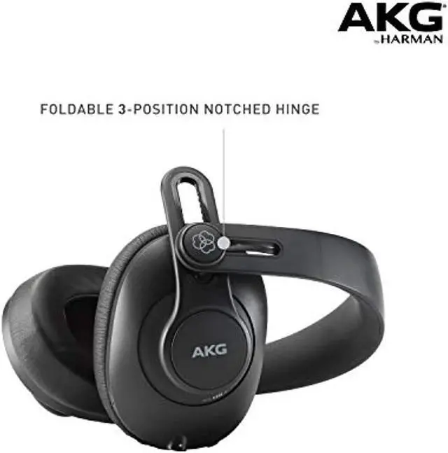 Alt view image 5 of 5 - AKG Pro Audio K361BT Bluetooth Over-Ear, Closed-Back, Foldable Studio Headphones (K361-BT)