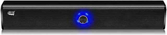 Alt view image 4 of 5 - Adesso Xtream S6 Bluetooth and AUX Sound Bar Speaker 10W x 2 (XtreamS6)