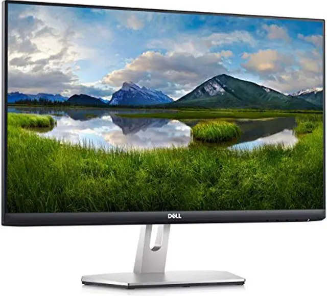 Alt view image 2 of 11 - Dell S2421HN 24 Inch Full HD 1080p (1920 x 1080) 75Hz IPS Ultra-Thin Bezel Monitor 2 x HDMI Ports, Audio Line Out, Adaptive AMD FreeSync, Silver (049XK8)