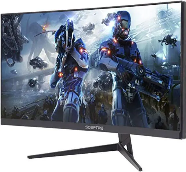 Alt view image 4 of 11 - Sceptre 30 inch Curved Gaming Monitor 21:9 2560x1080 Ultra Wide Ultra Slim HDR400 1ms HDMI DisplayPort up to 200Hz Build-in Speakers, Picture by Picture Metal Black (C305B-200UN1) (C305B--200UN1)